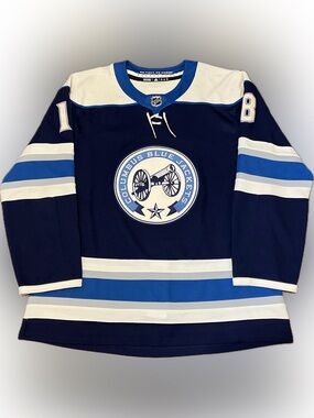 Columbus Blue Jackets Pierre-Luc Dubois Alt Adidas NHL Hockey Jersey Size 54